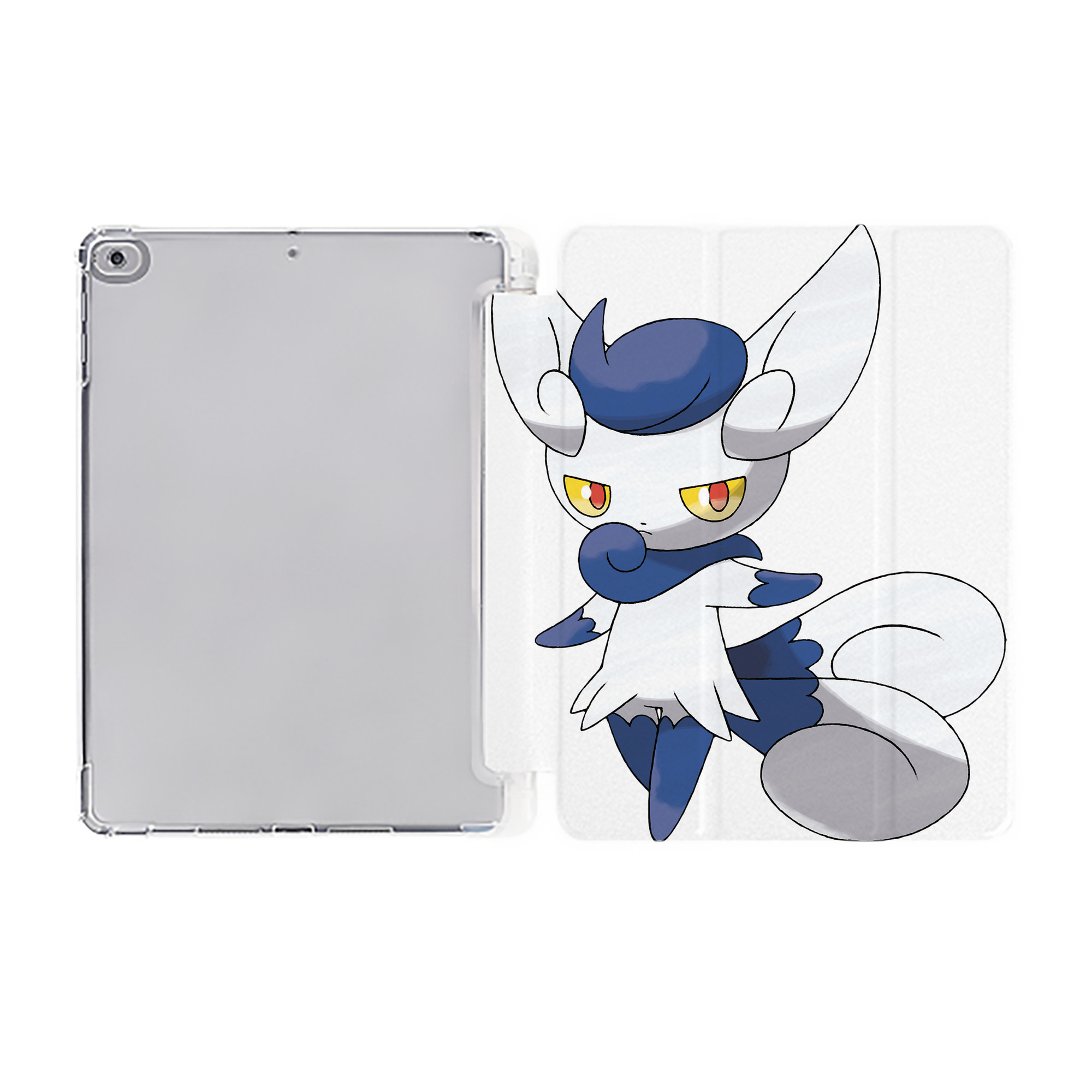 （画像用） ポケットモンスター Pokémon IPad ケース ペン収納付き 三つ折りスタンド PUレザー×シリコン 対応機種9.5/10.5/10.9インチ